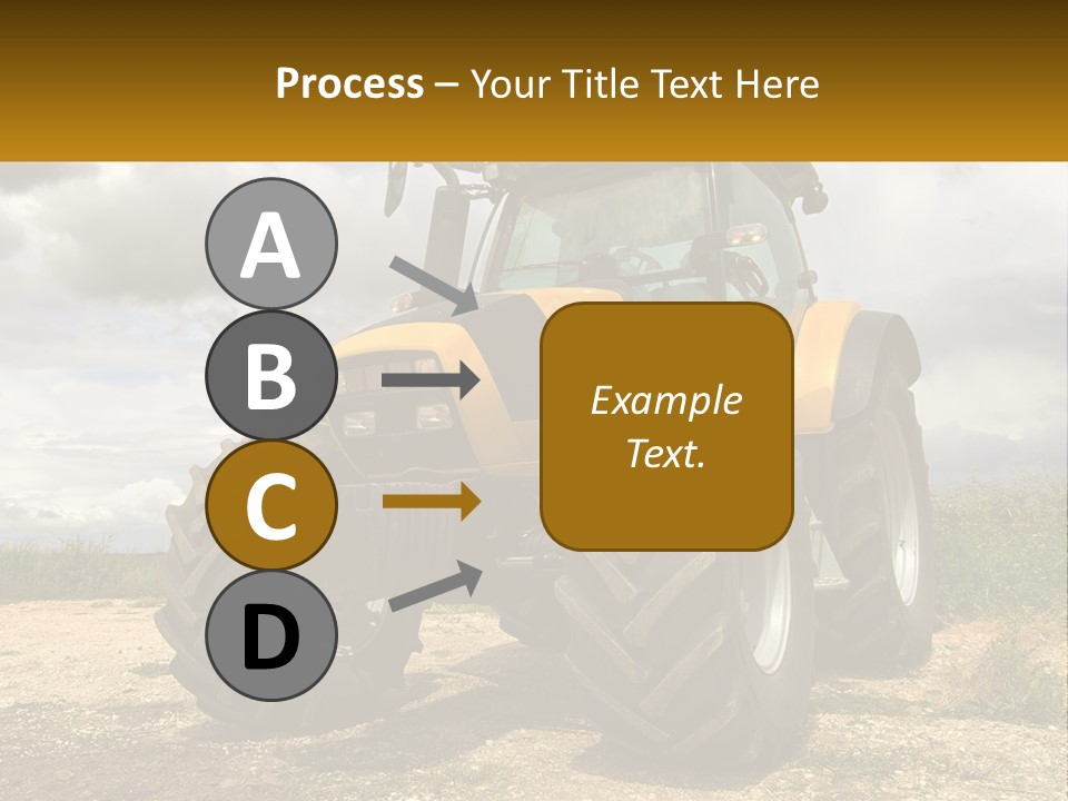 Farmer Machine Agriculture PowerPoint Template