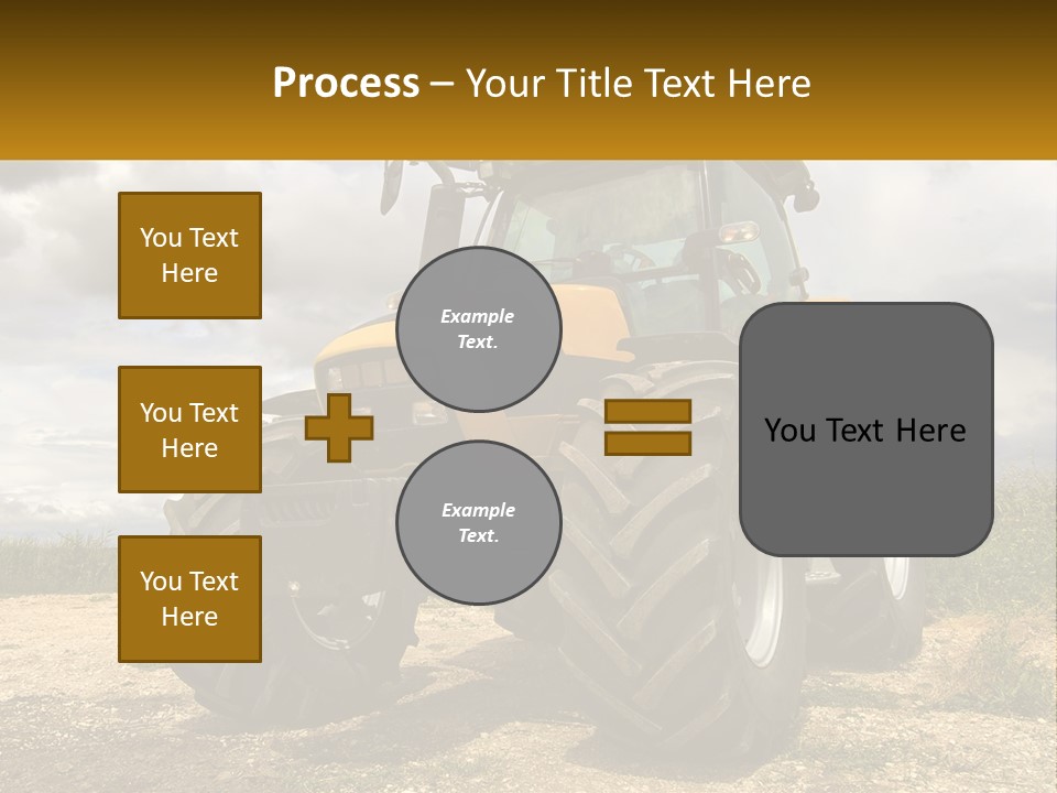 Farmer Machine Agriculture PowerPoint Template