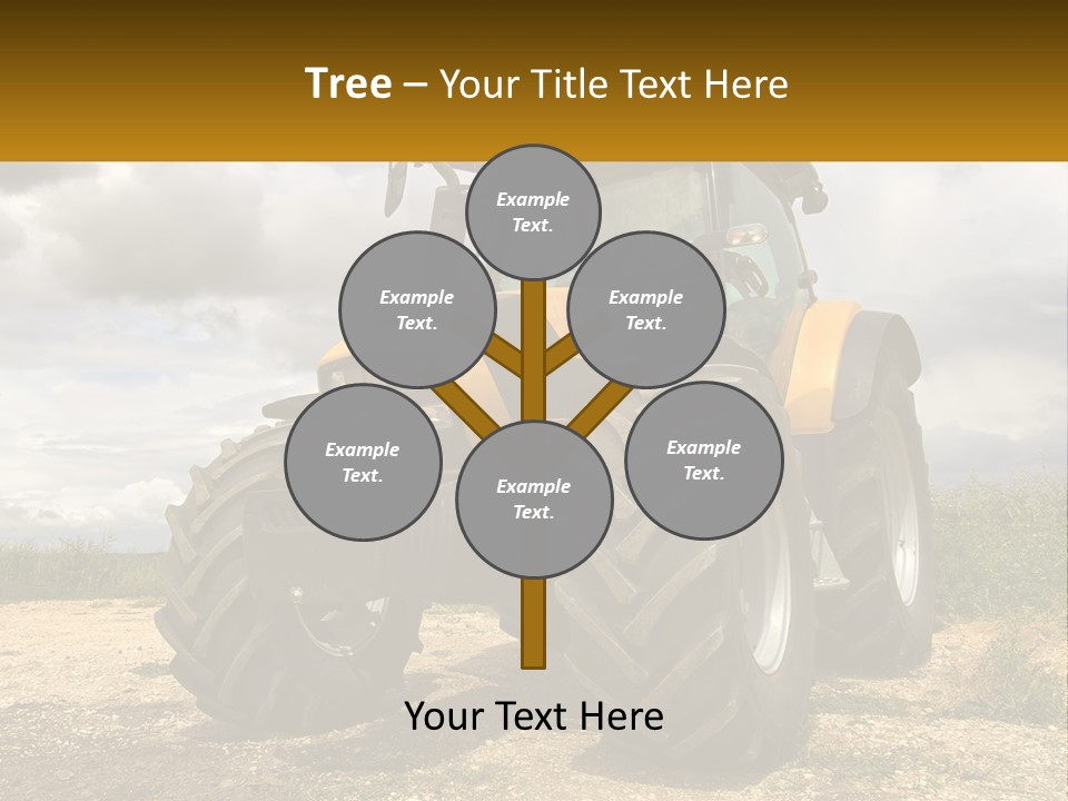 Farmer Machine Agriculture PowerPoint Template