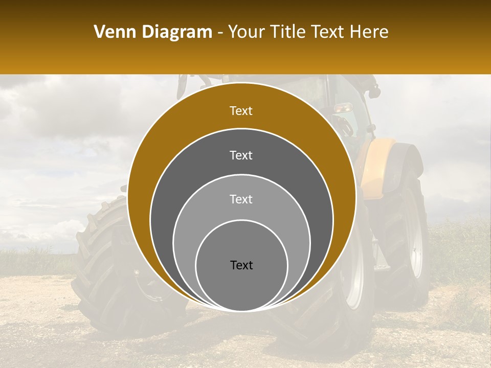 Farmer Machine Agriculture PowerPoint Template