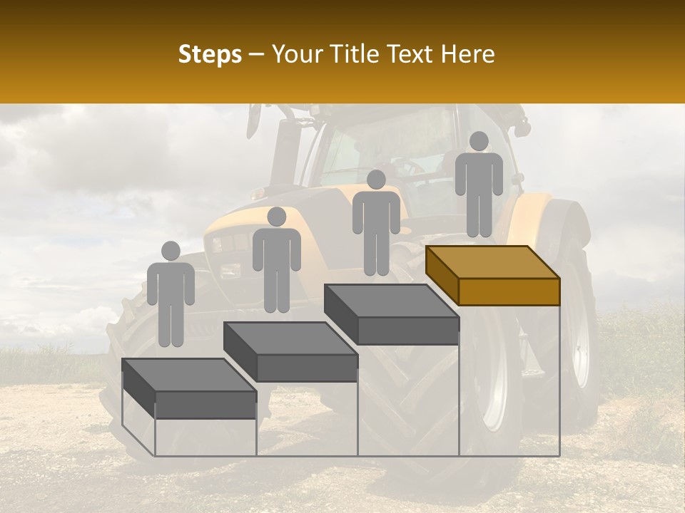 Farmer Machine Agriculture PowerPoint Template