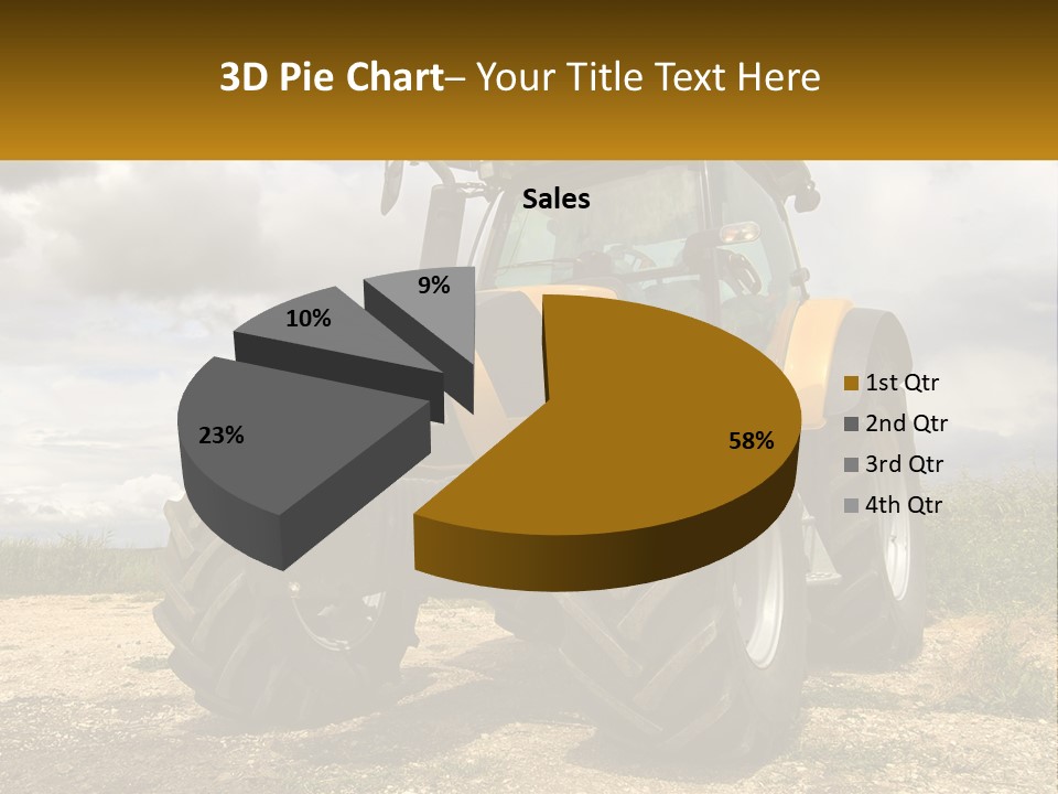 Farmer Machine Agriculture PowerPoint Template