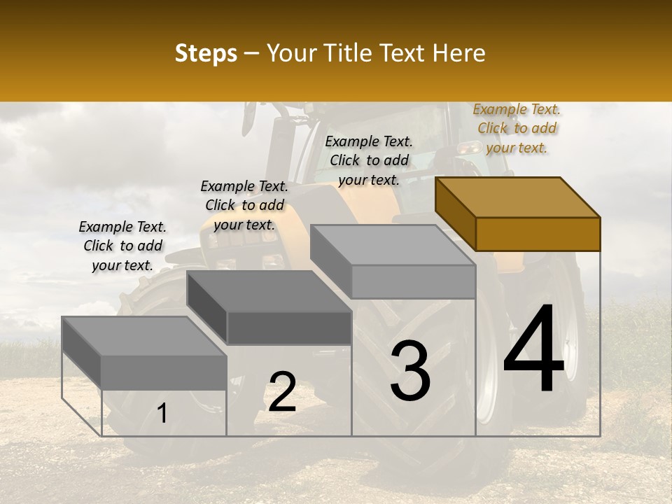Farmer Machine Agriculture PowerPoint Template
