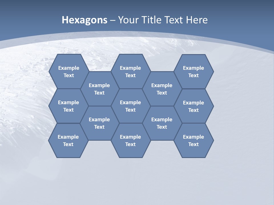 Snowboarding Alpine Muscular PowerPoint Template