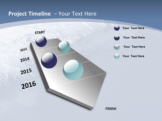 Snowboarding Alpine Muscular PowerPoint Template