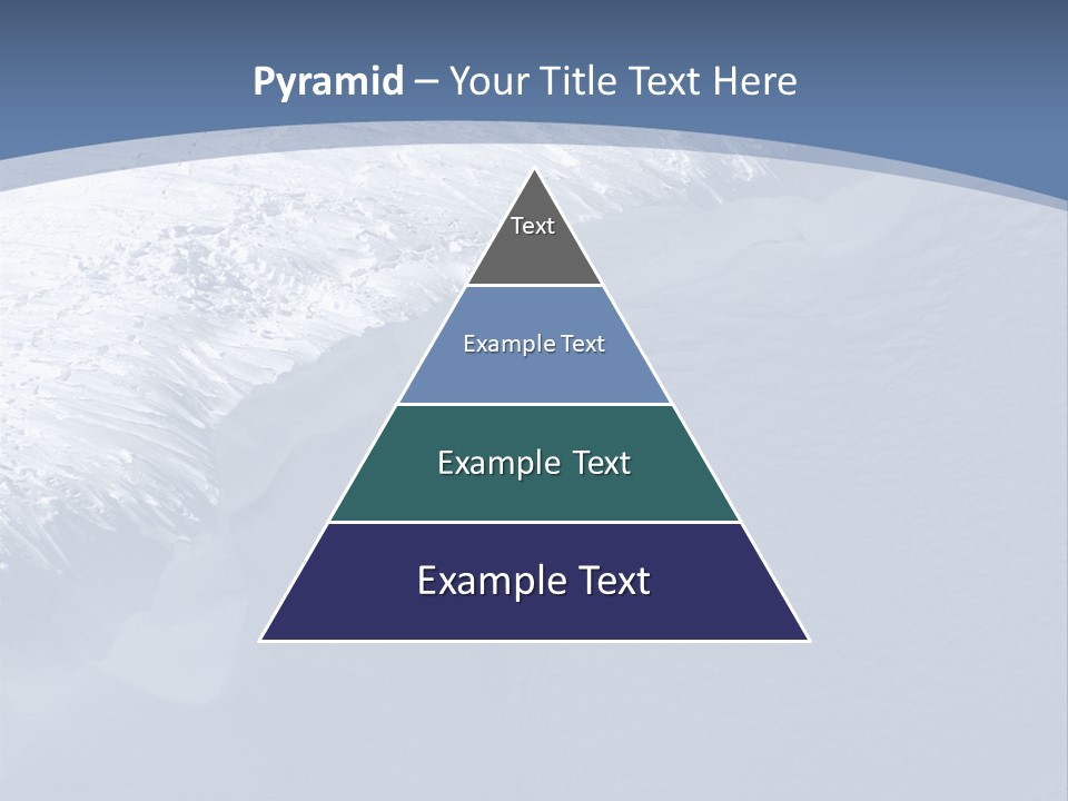 Snowboarding Alpine Muscular PowerPoint Template
