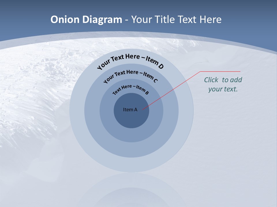 Snowboarding Alpine Muscular PowerPoint Template