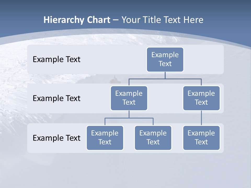 Snowboarding Alpine Muscular PowerPoint Template