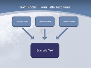 Snowboarding Alpine Muscular PowerPoint Template