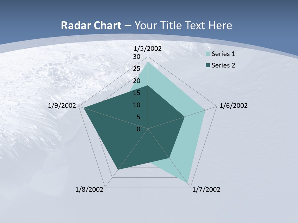 Snowboarding Alpine Muscular PowerPoint Template