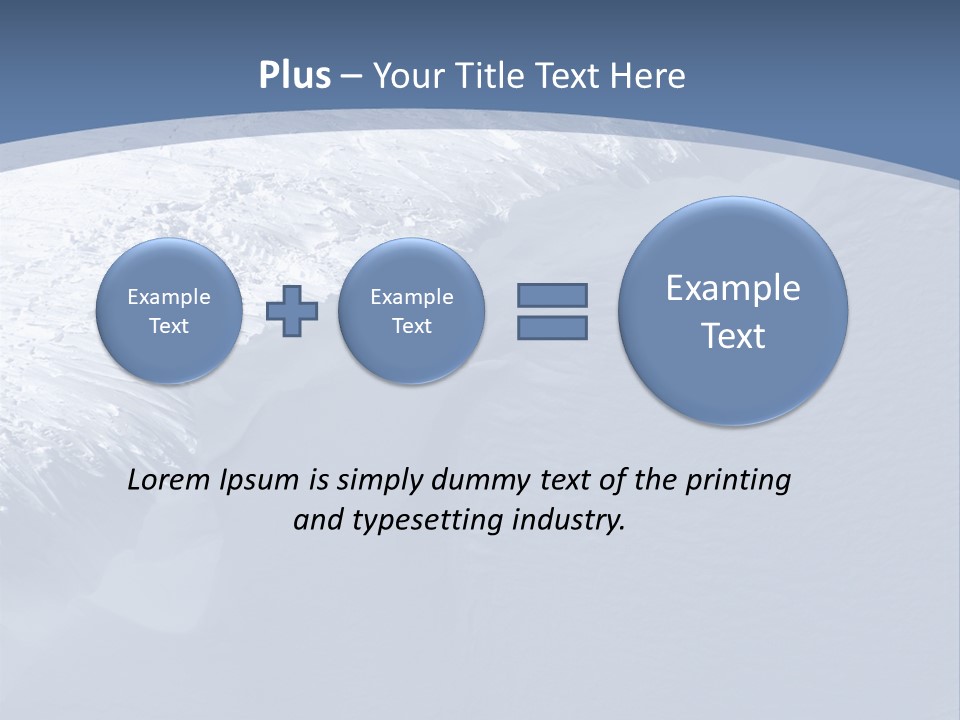 Snowboarding Alpine Muscular PowerPoint Template