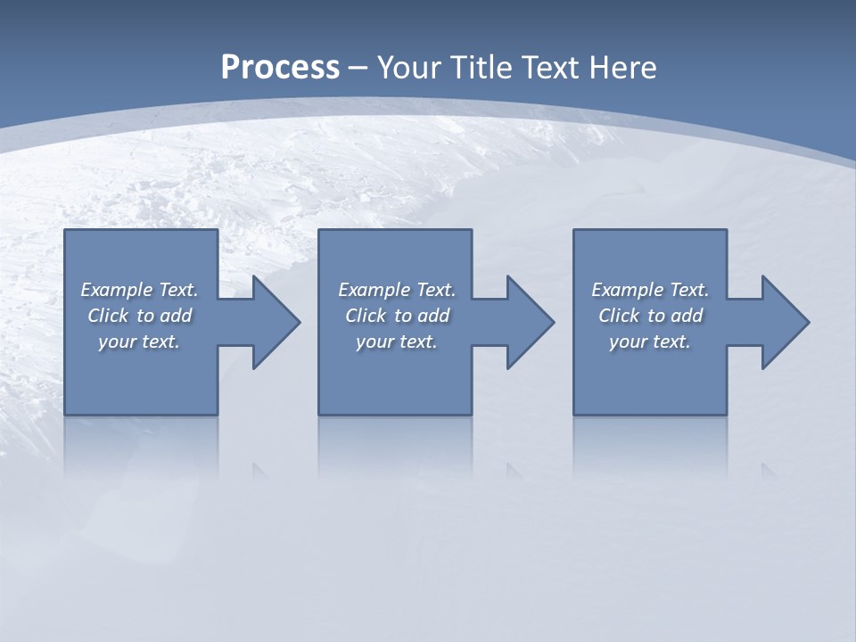 Snowboarding Alpine Muscular PowerPoint Template