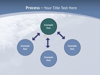 Snowboarding Alpine Muscular PowerPoint Template