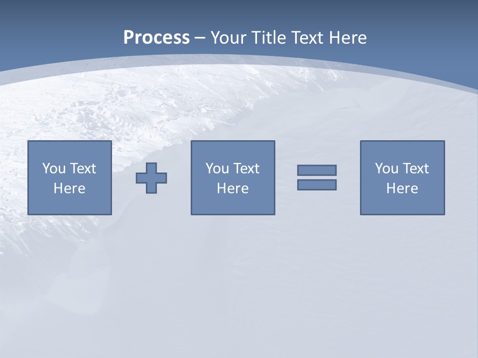 Snowboarding Alpine Muscular PowerPoint Template