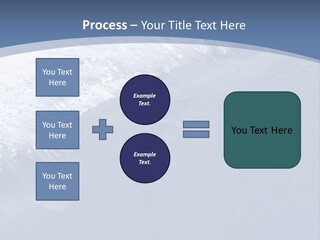 Snowboarding Alpine Muscular PowerPoint Template