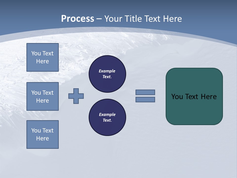 Snowboarding Alpine Muscular PowerPoint Template