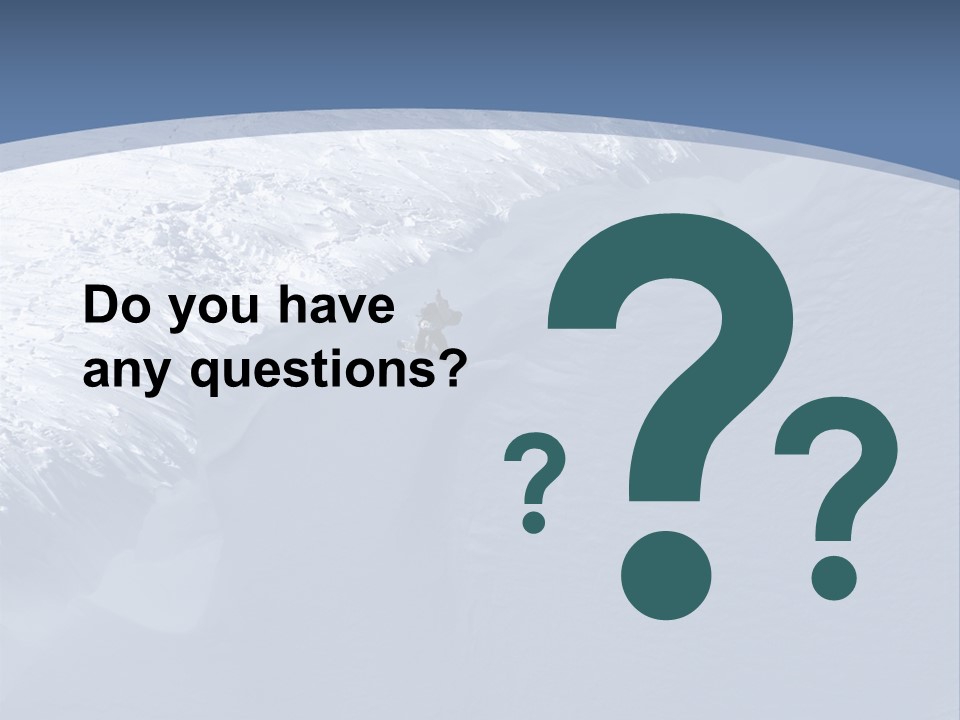 Snowboarding Alpine Muscular PowerPoint Template