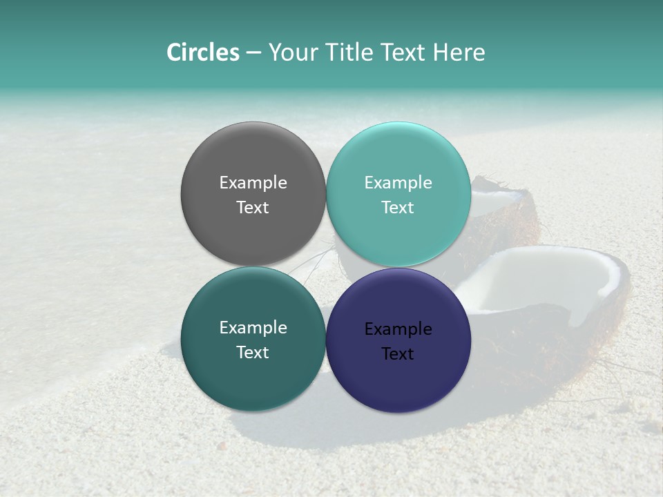 Vacation Coast Paradise PowerPoint Template