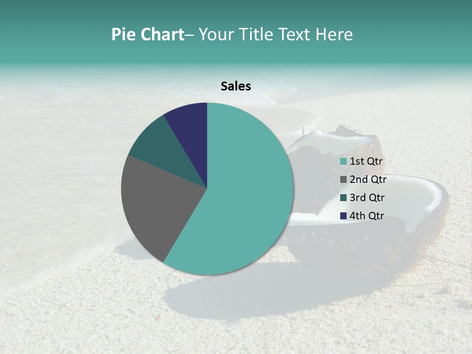 Vacation Coast Paradise PowerPoint Template