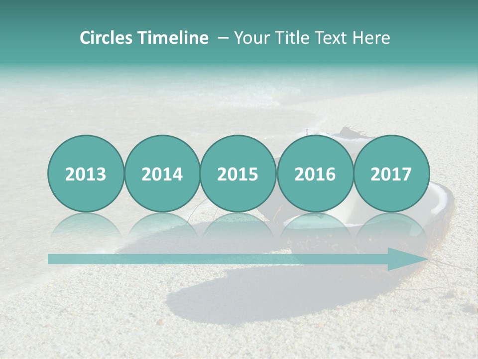 Vacation Coast Paradise PowerPoint Template