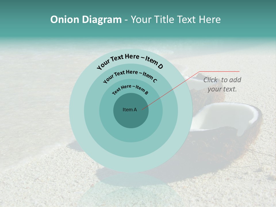 Vacation Coast Paradise PowerPoint Template