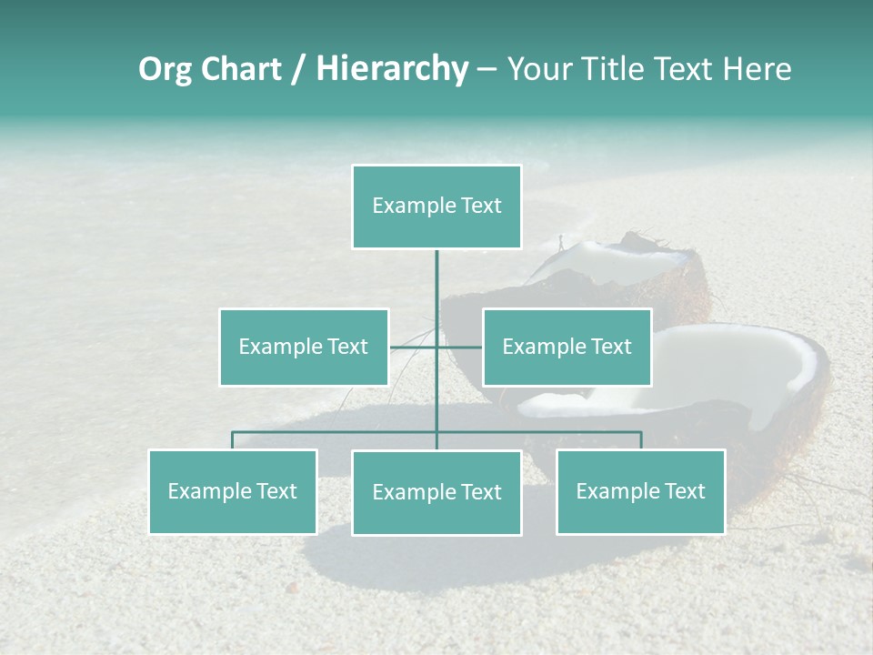 Vacation Coast Paradise PowerPoint Template