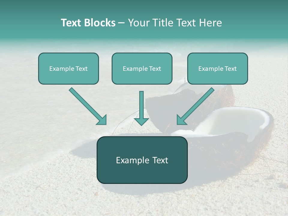 Vacation Coast Paradise PowerPoint Template