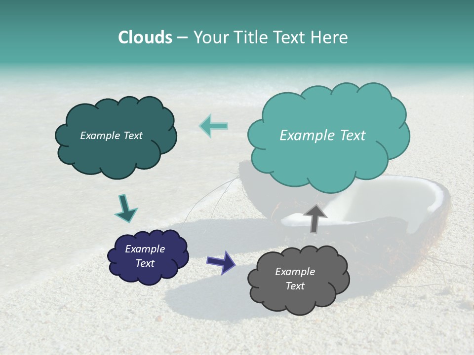 Vacation Coast Paradise PowerPoint Template