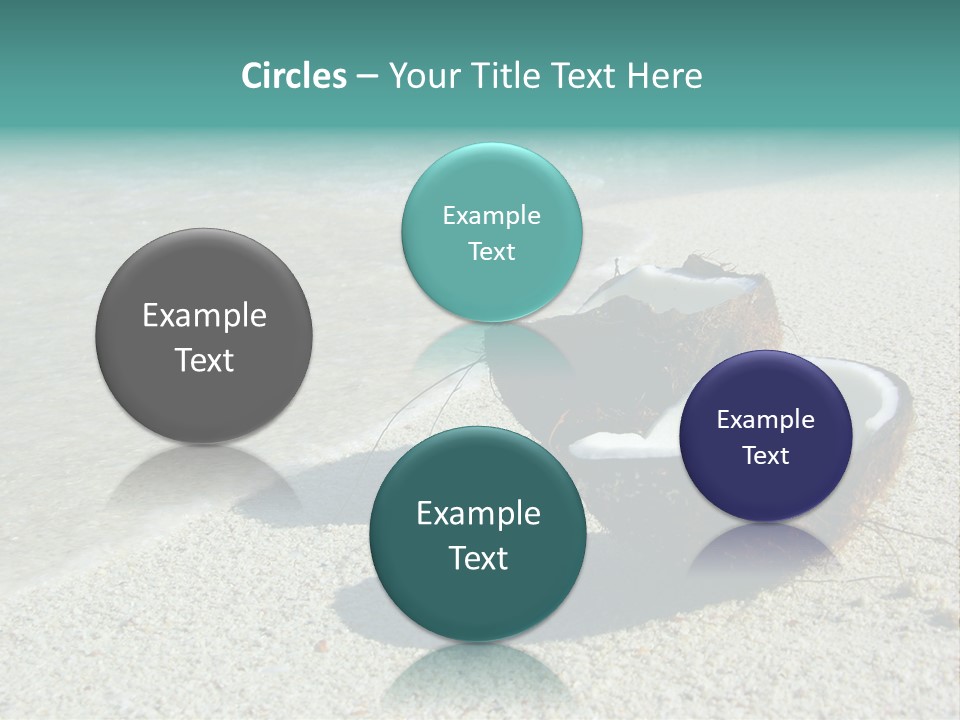 Vacation Coast Paradise PowerPoint Template