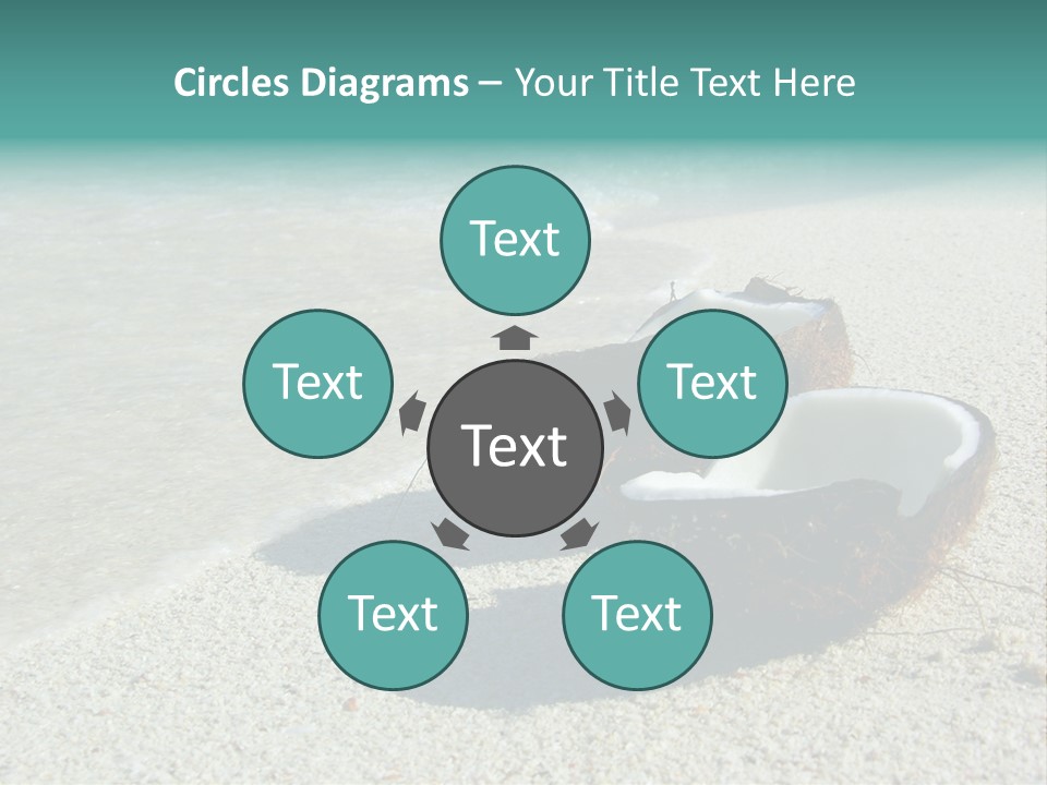 Vacation Coast Paradise PowerPoint Template