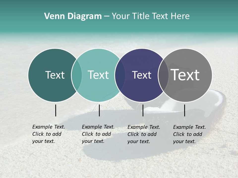 Vacation Coast Paradise PowerPoint Template
