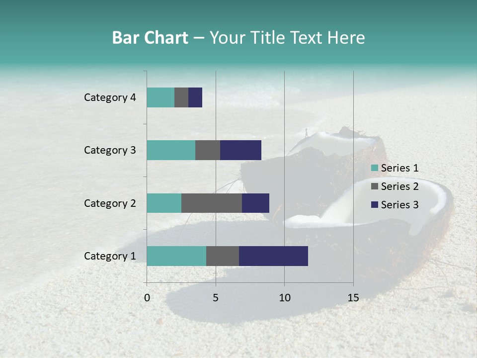 Vacation Coast Paradise PowerPoint Template
