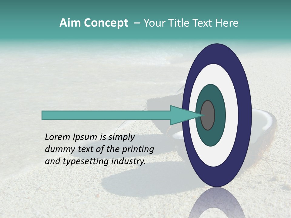 Vacation Coast Paradise PowerPoint Template