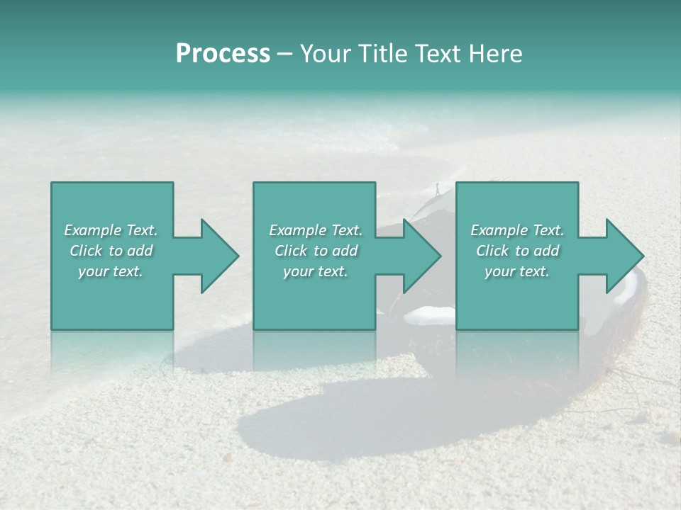 Vacation Coast Paradise PowerPoint Template