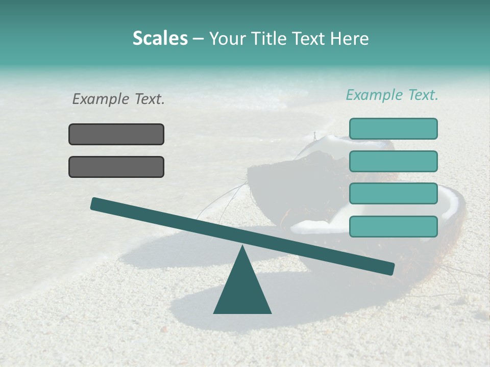 Vacation Coast Paradise PowerPoint Template