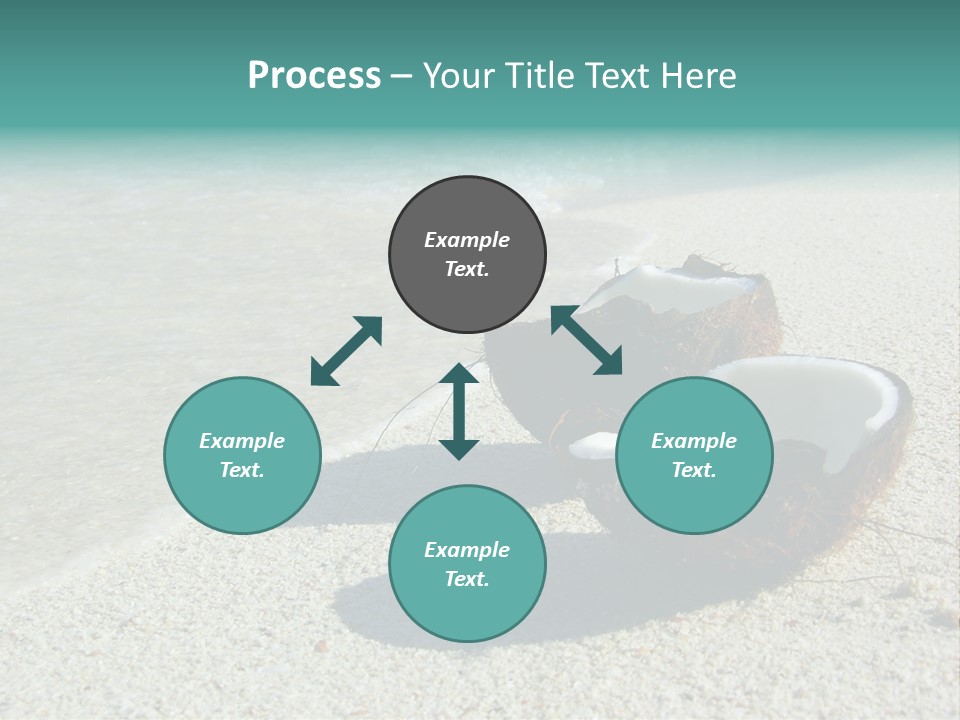 Vacation Coast Paradise PowerPoint Template