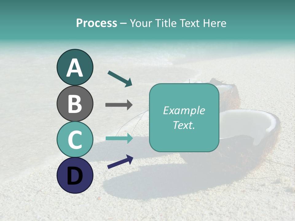 Vacation Coast Paradise PowerPoint Template