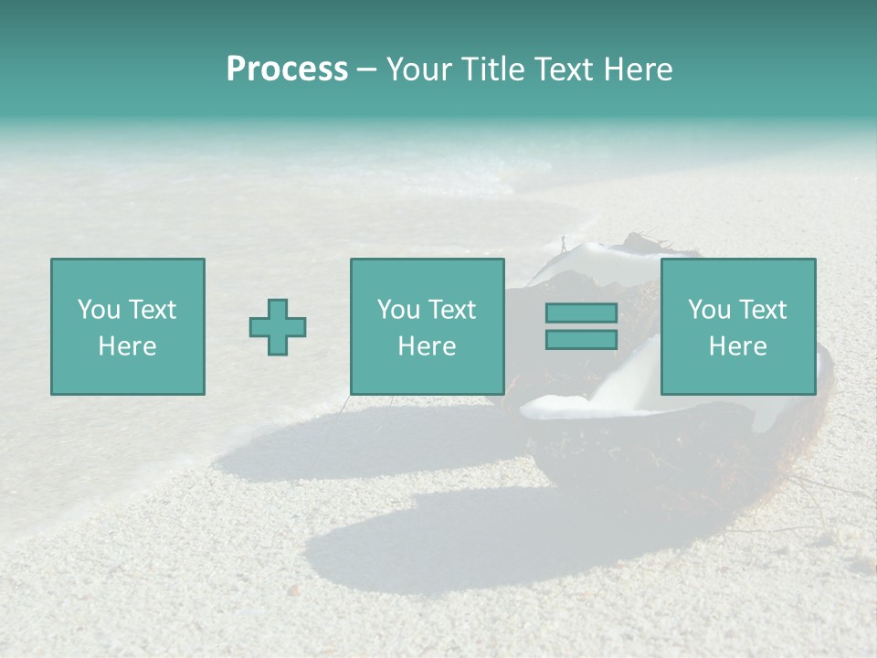Vacation Coast Paradise PowerPoint Template