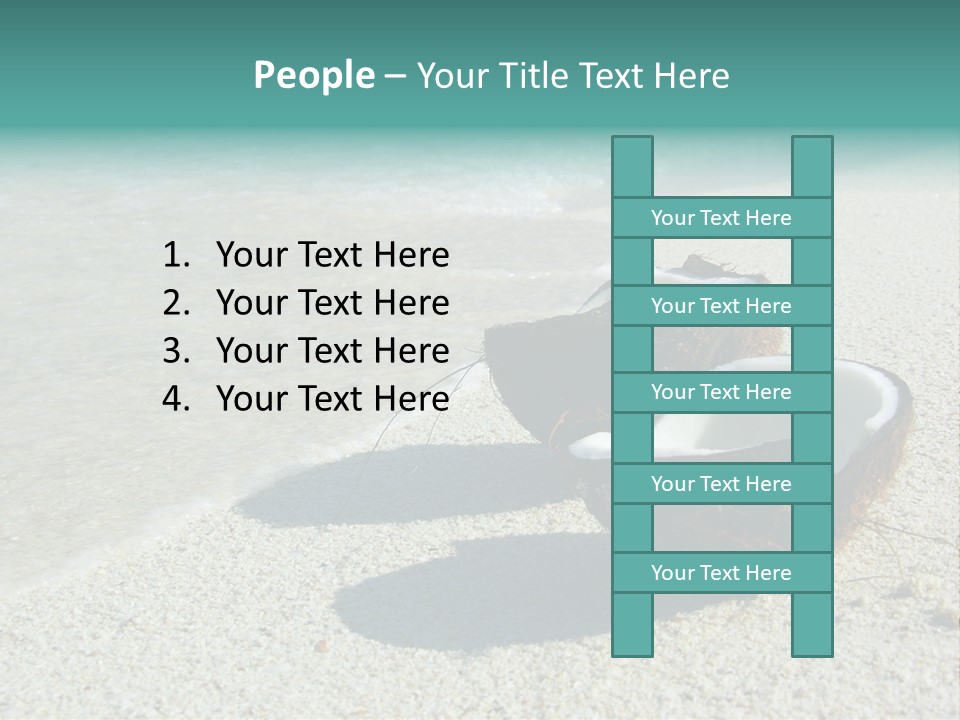 Vacation Coast Paradise PowerPoint Template