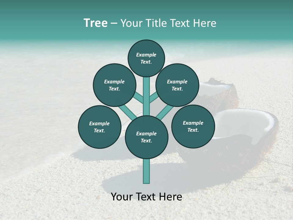 Vacation Coast Paradise PowerPoint Template