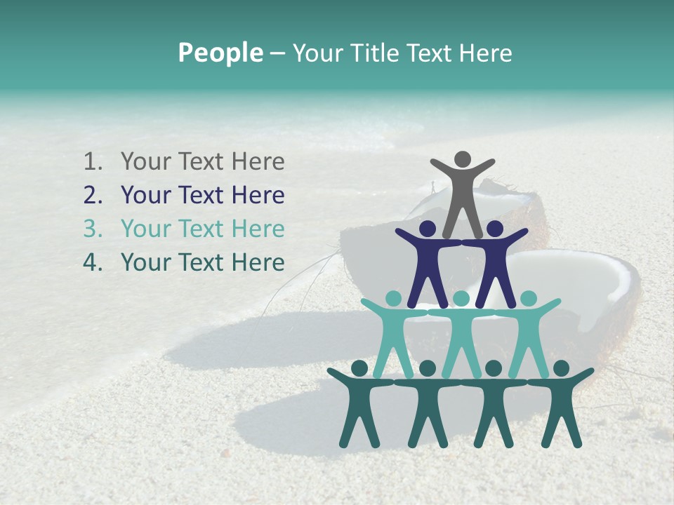 Vacation Coast Paradise PowerPoint Template