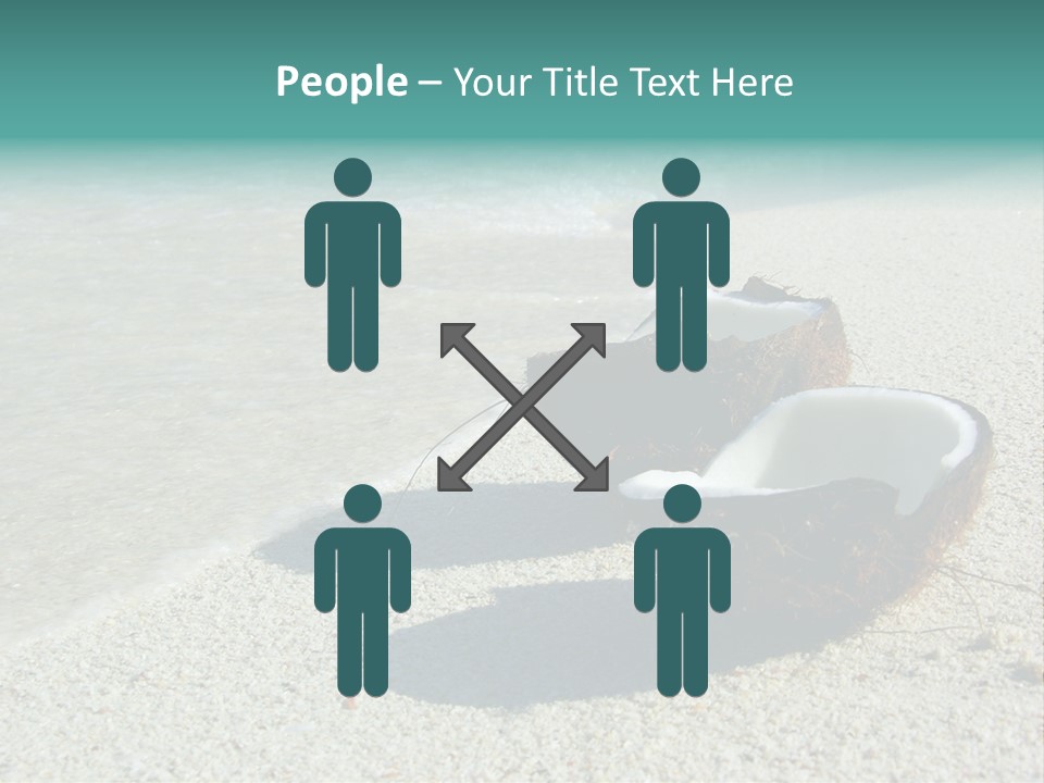 Vacation Coast Paradise PowerPoint Template