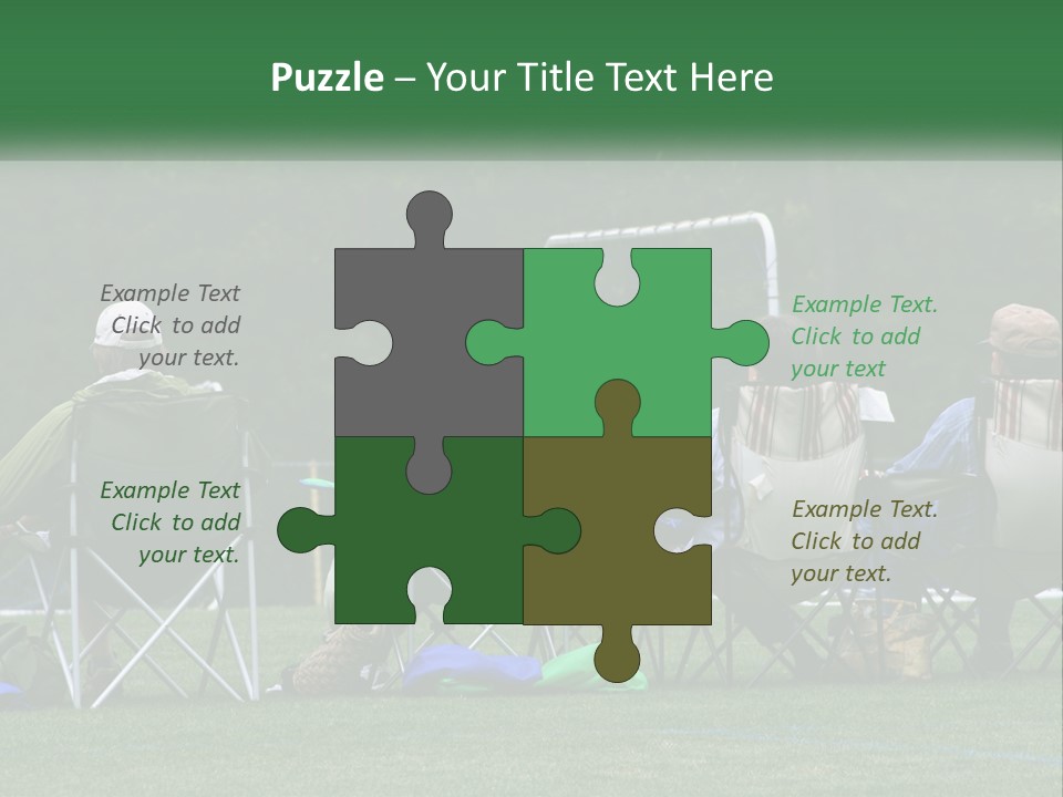 Goal Watching Active PowerPoint Template