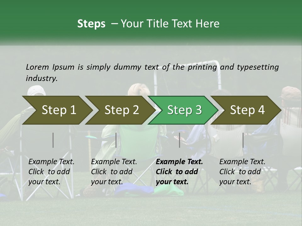 Goal Watching Active PowerPoint Template