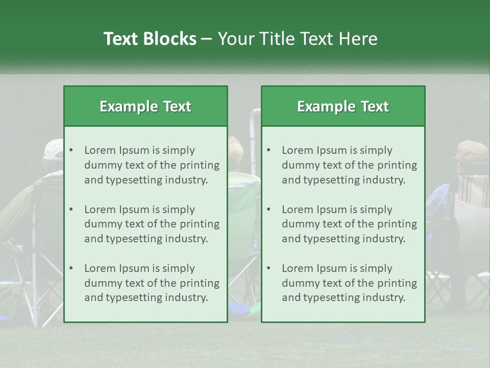 Goal Watching Active PowerPoint Template