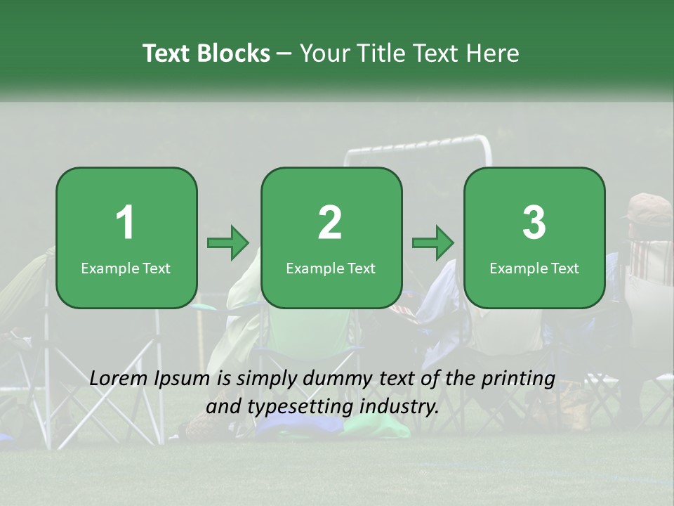 Goal Watching Active PowerPoint Template