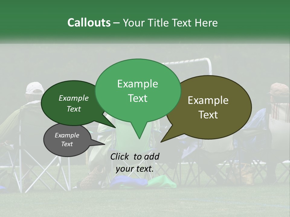 Goal Watching Active PowerPoint Template