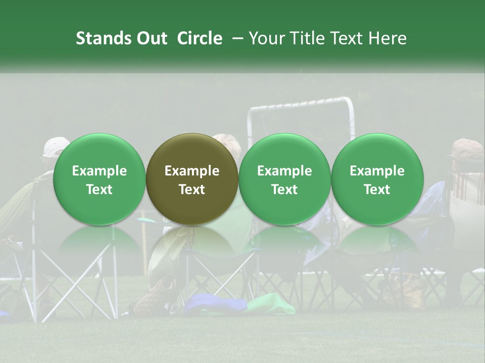 Goal Watching Active PowerPoint Template