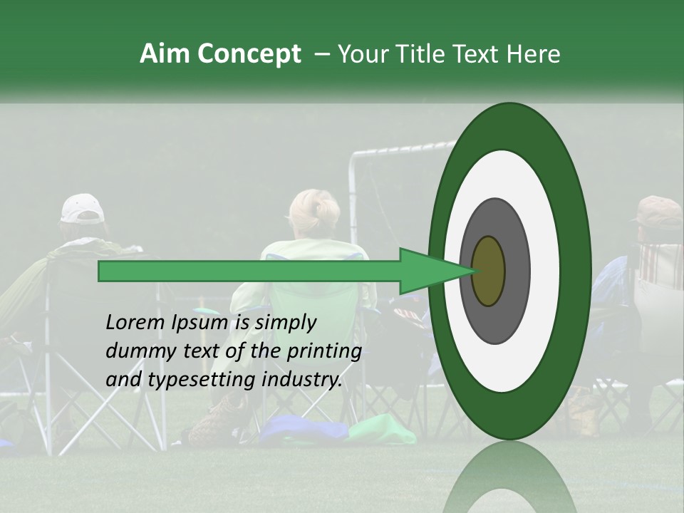 Goal Watching Active PowerPoint Template