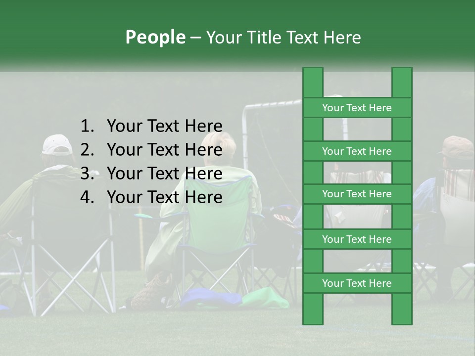 Goal Watching Active PowerPoint Template